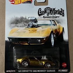 Hot Wheels Premium Gas Monkey Garage 68 Corvette