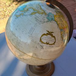 Vintage World Globe 