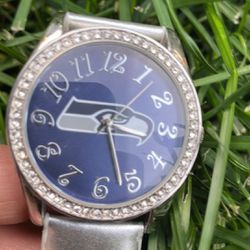 Seahawks Watch With Bling