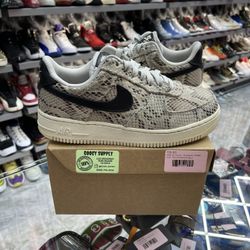 Nike Air Force 1 Snakeskin (2019) - Size 5.5y
