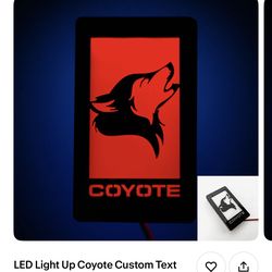 Light Up Mustang Badge