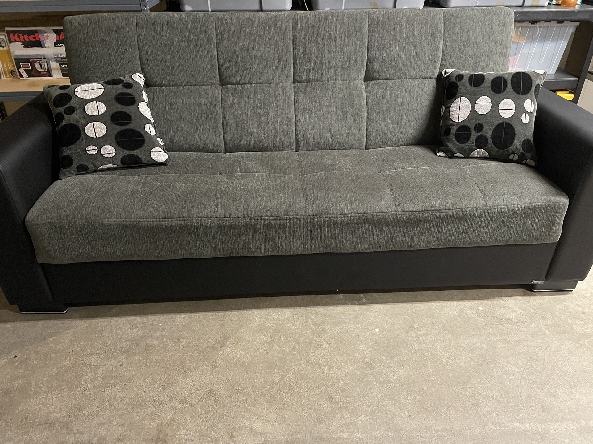 Convertible Futon With Storage