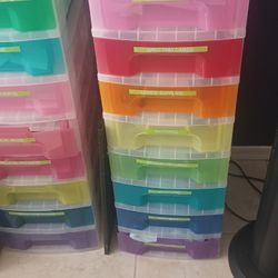 Multi Colored Bin