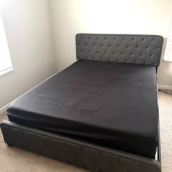 Queen Mattress And Frame With Storage