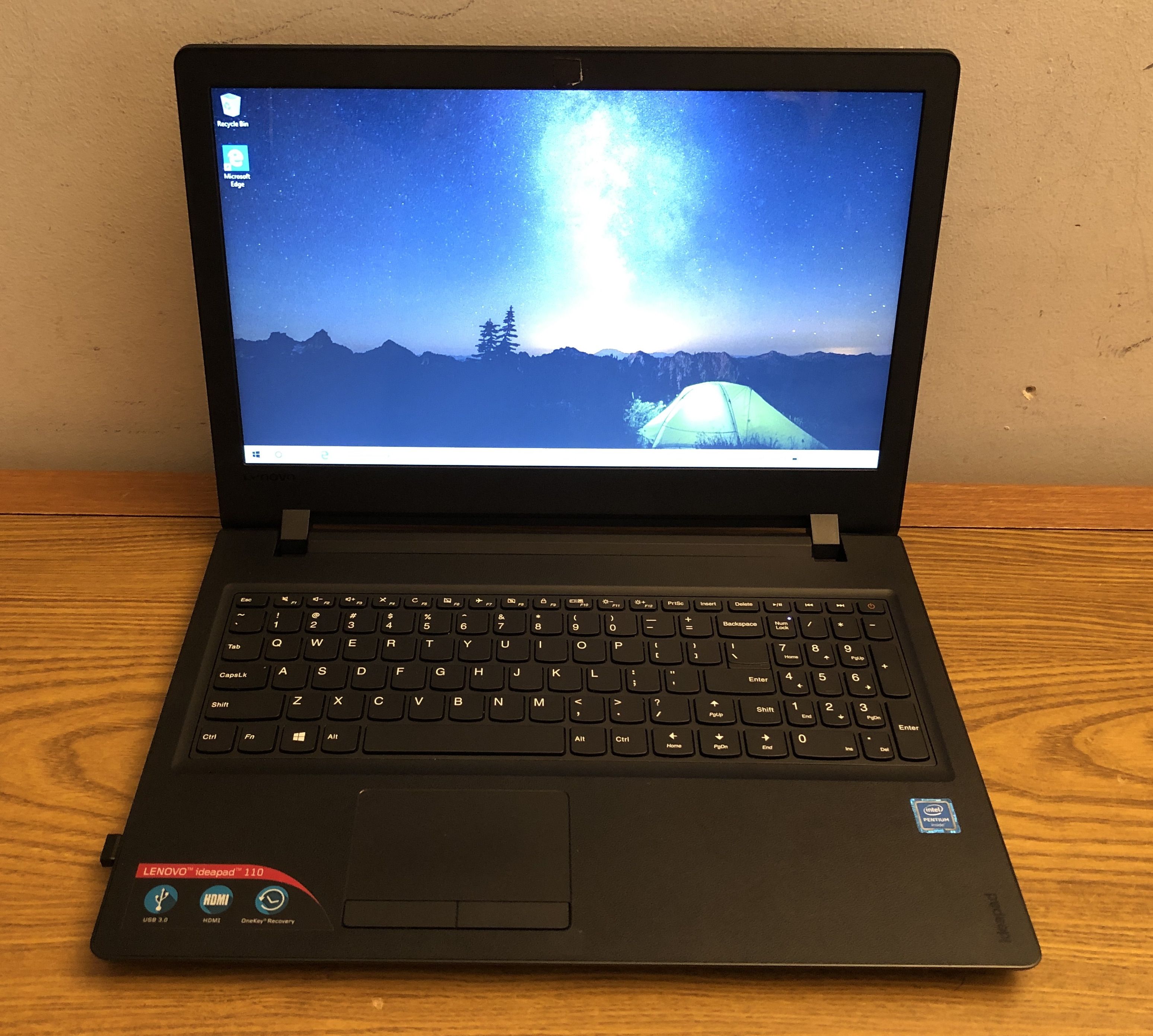 Lenovo idealpad 110 15" laptop Windows 10 excellent