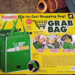 Clip Bags For Grocery Cart 