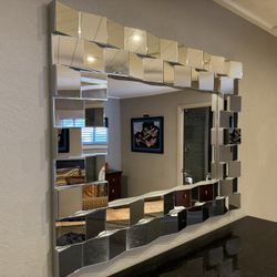 Unique Multi-Directional Mirror - Statement Piece!