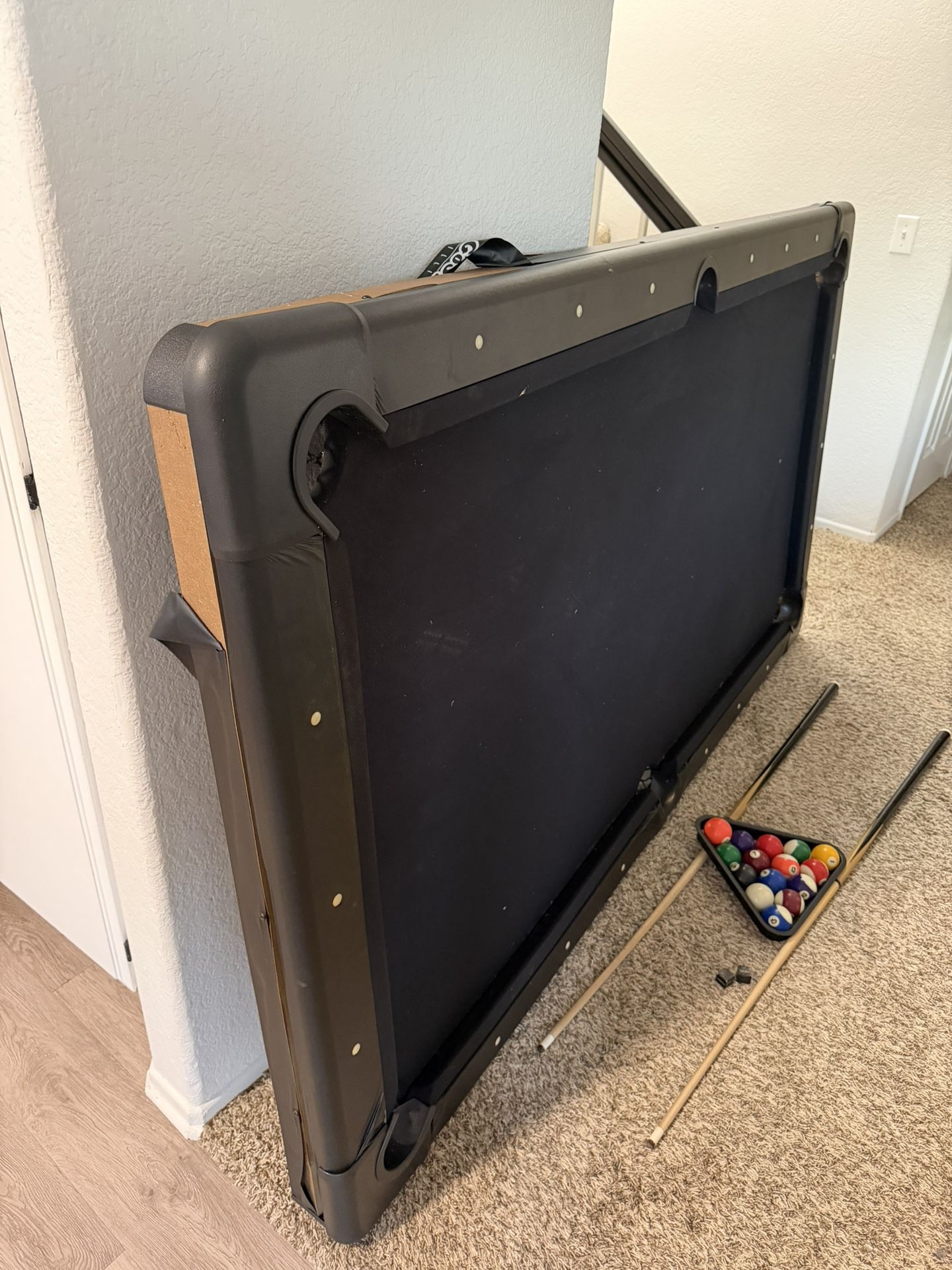 Pool Table 7ft Black