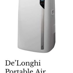 De’longhi Portable Air Conditioner 12,500 BTU White 