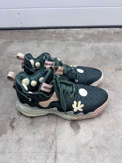 adidas Harden Vol. 6 'Green Oxide Monogram', US size 9.5