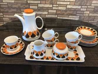 European coffee set