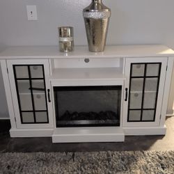 TV Stand w Fireplace  