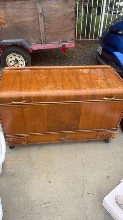 Wooden chest