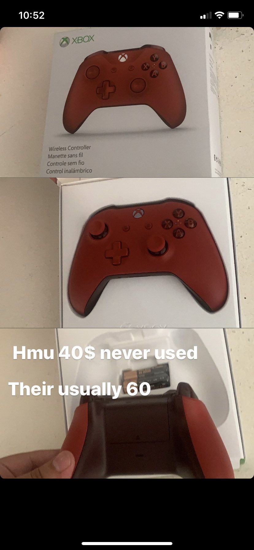 Xbox one controller never been used no lowballers