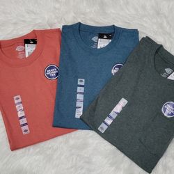 (3) Dickies Short Sleeve Heavyweight T-Shirt,

