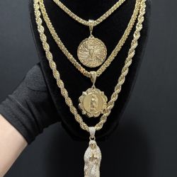 14K Gold filled chains and necklaces 