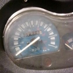 150cc Eagle Scooter Gauge Cluster Speedo Dash 1776 Miles
