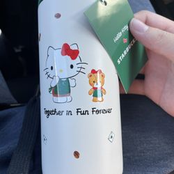 STARBUCKS HELLO KITTY TUMBLER 