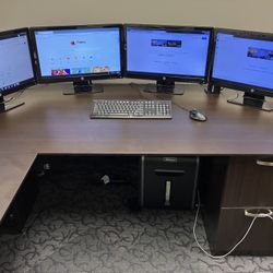 HP 4 X 23” Inch Screens 