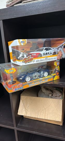 R34 and Mazda rx7 kakashi street fighters