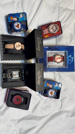 Lot of 7 Character Collector Watches