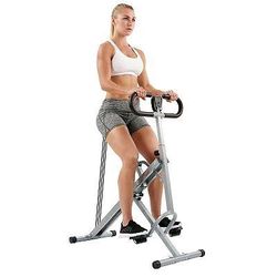 Sunny Fitness Row & Ride Squat machine