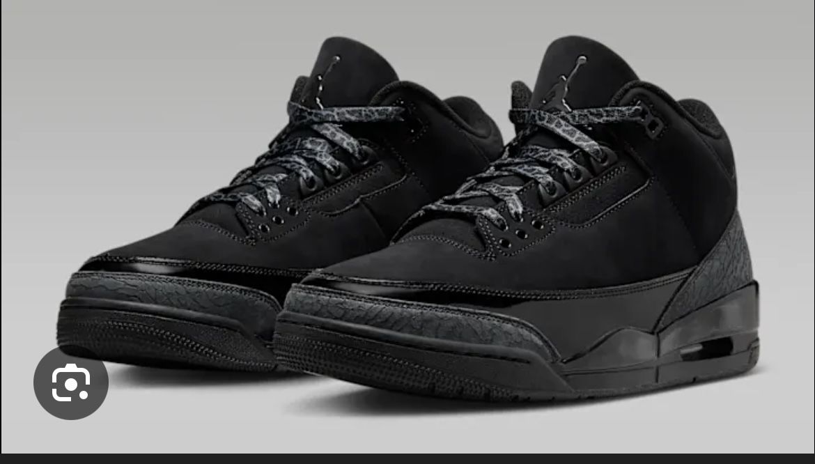 Jordan 3 Black Cat