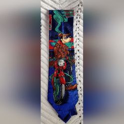 Detective Goofy Mens Tie Disney  Captain Morgan Hotel 