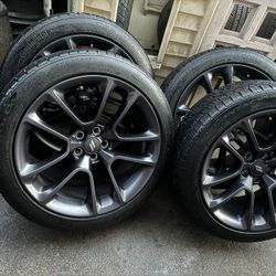 20” Challenger Wheels And Tires 
