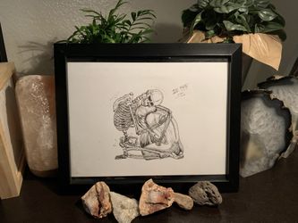 Halloween Decor, Art, Skeletons