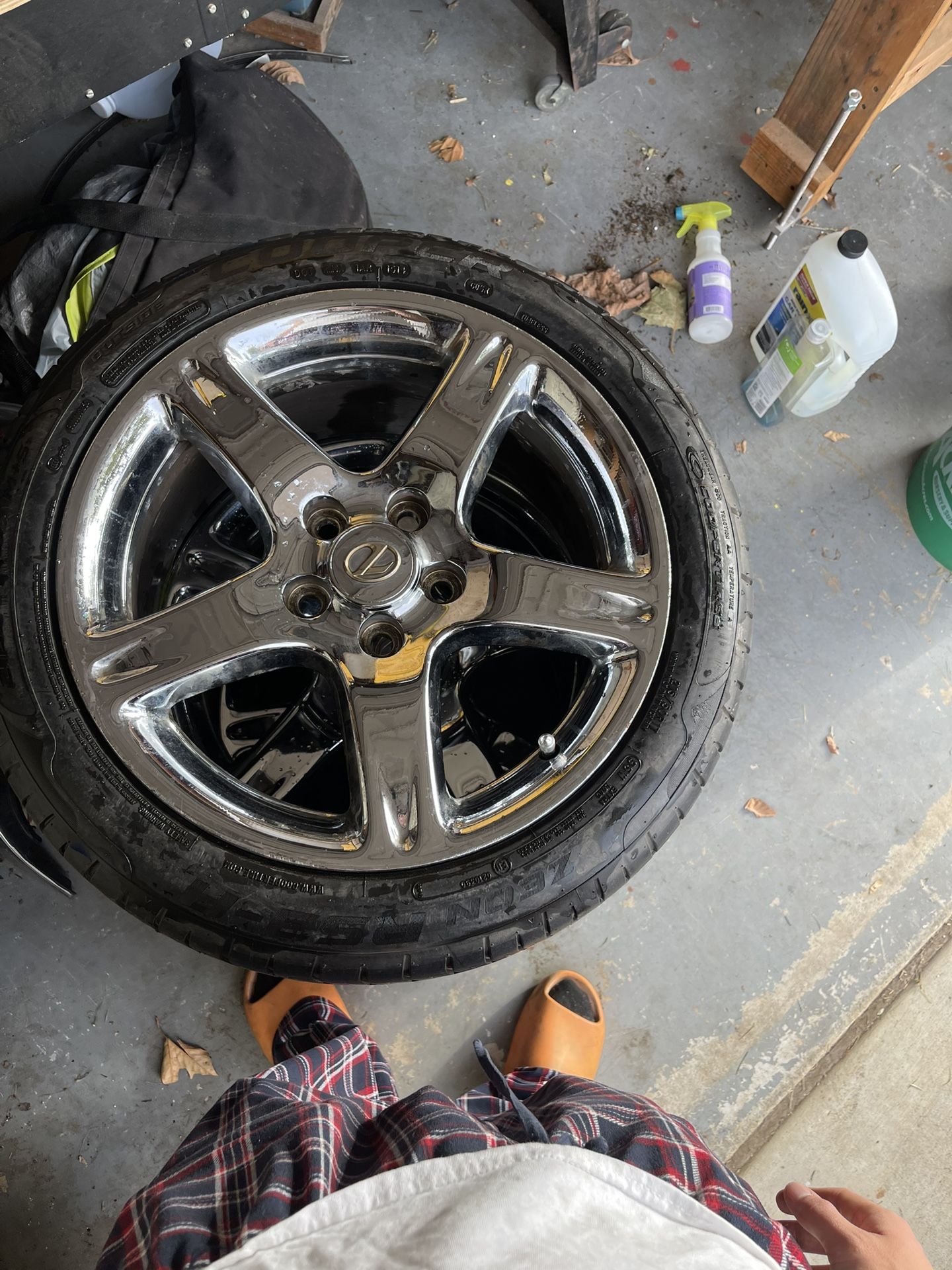 Chrome Lexus Rims