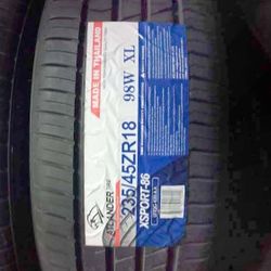 4 New Tires  235/45/18 Atlander Tires