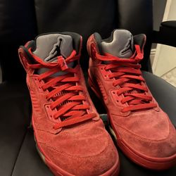Jordan 5 Retro Red Suede