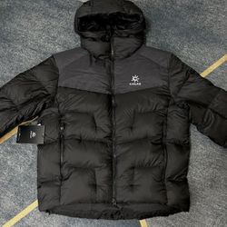 KALAS  Black Mountaineering Goose Down Robe
