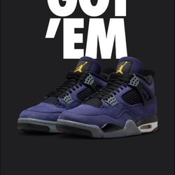 Lakers Air Jordan 4