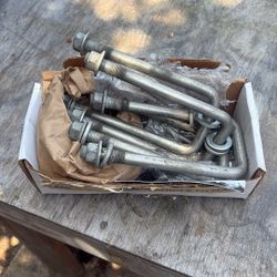 16 - 23 Tacoma Stock Leaf pack U Bolts
