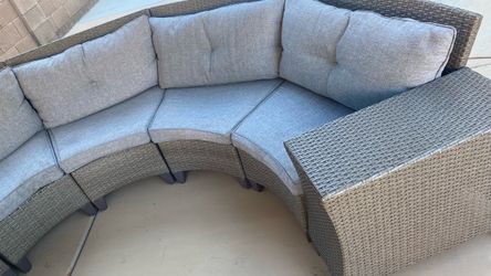 Half moon outdoors section