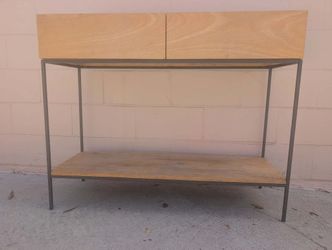 West elm console