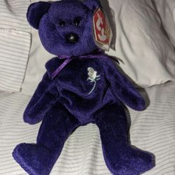 RARE TY 1997 Princess Diana Beanie Baby 1st Edition Error 