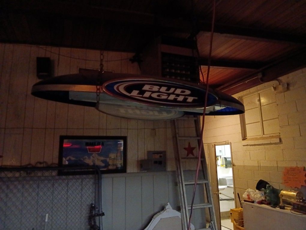 Bud Light Hanging Table Light
