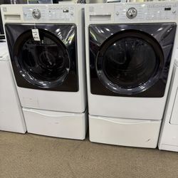 Kenmore Elite Front Load Washer & Electric Dryer 