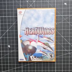 Dreamcast Aero Wings Custom Case - NO GAME OR MANUAL