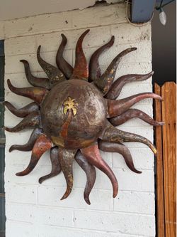 Metal sun wall
