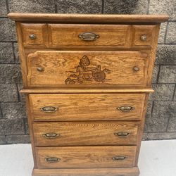 5 drawer highboy chest