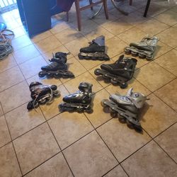 ROLLER BLADES. DIFERENT SIZE. $30 EACH ONE FIRM PRICE..  READ EVERYTHING PLS 