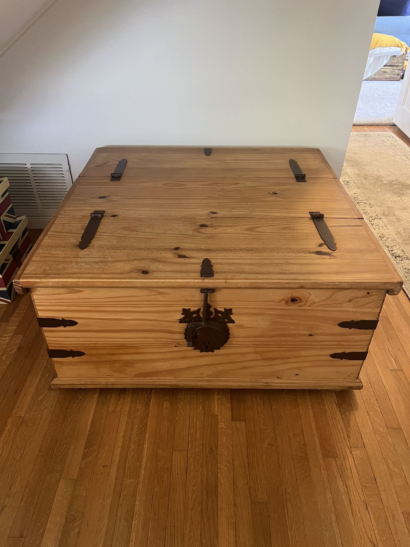 Rustic Pine Coffee table/Chest