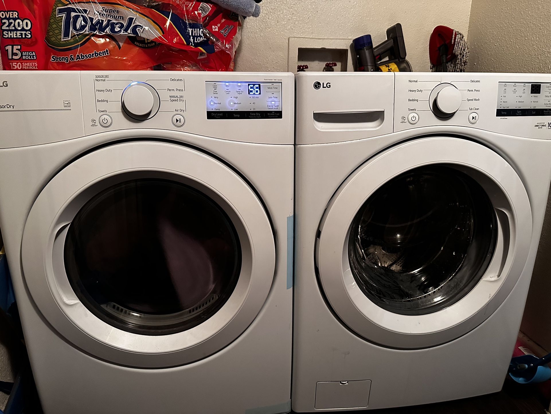 LG Washer And Dryer Front Load 