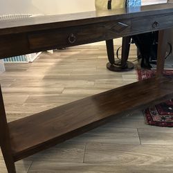 Solid Wood Console Table