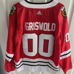 Chicago Blackhawks Jersey Griswold Size 52 CCM Stiched NHL Hockey Home XL Men’s 