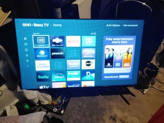 ONN 44" inch LED Roku Smart TV HD